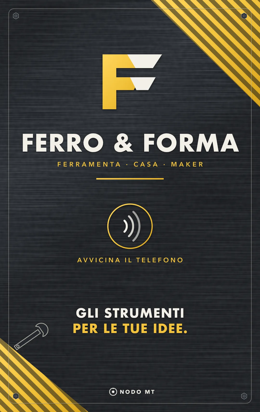 NODO MT Card di Ferro & Forma