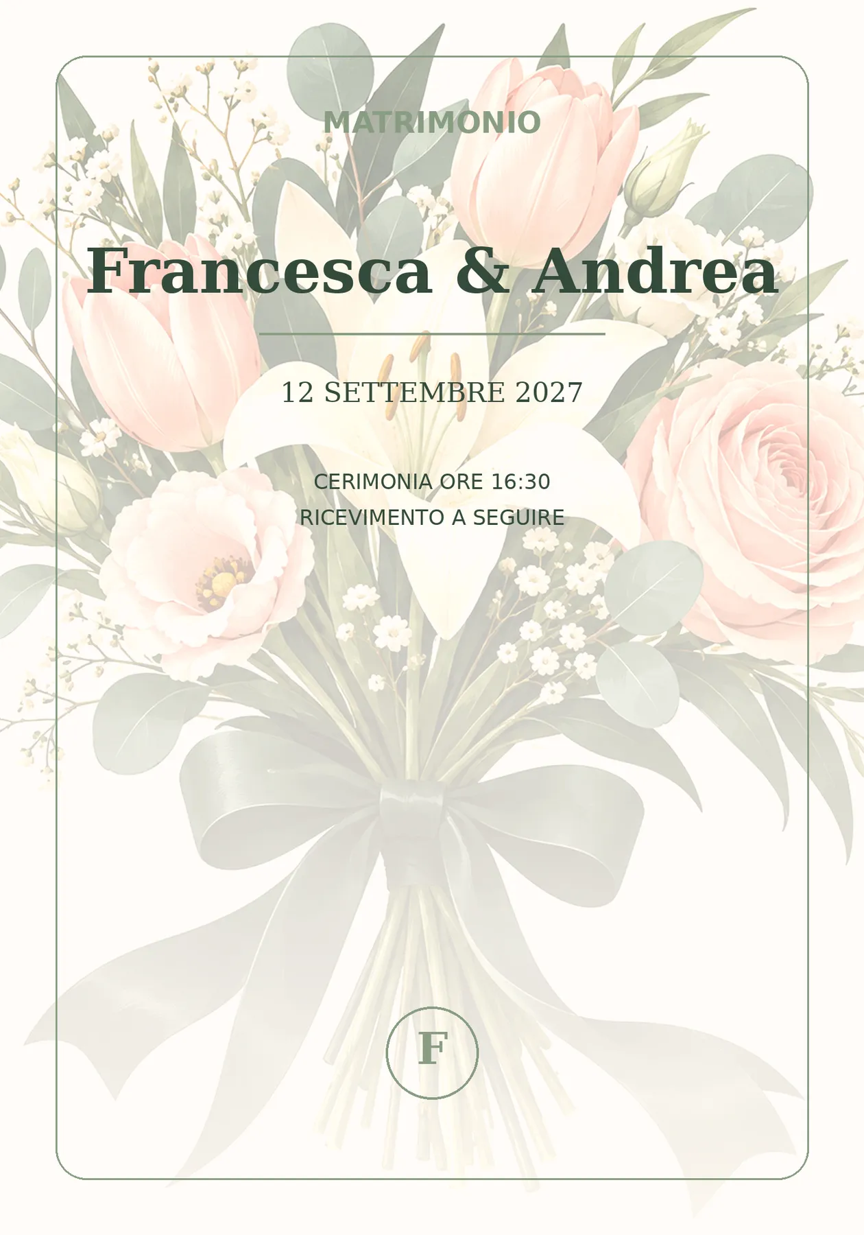Matrimonio — Francesca & Andrea