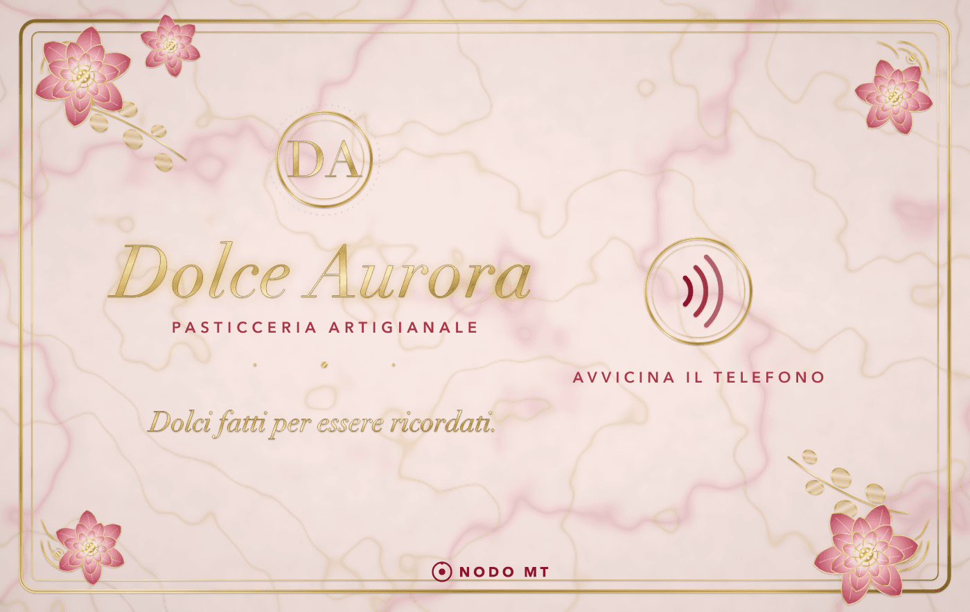 Dolce Aurora, il NODO MT con la sua grafica