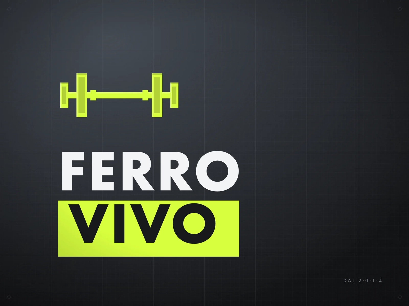 Il marchio di FERRO VIVO, palestra